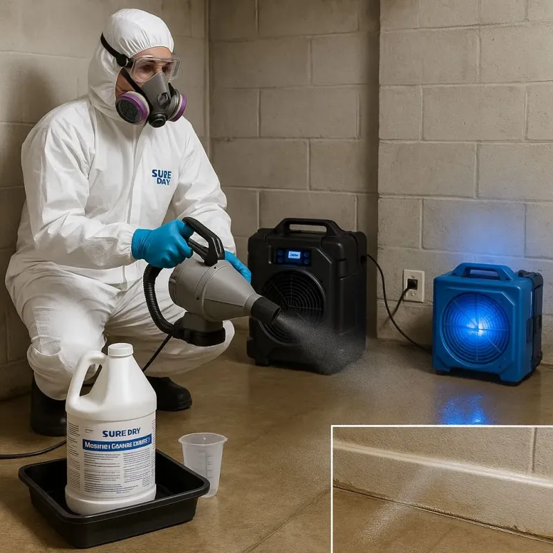 Sanitization and Odor Removal process in Porter, IN