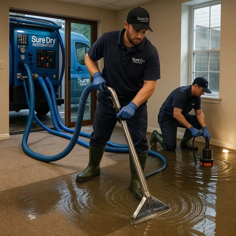 Water Extraction and Removal process in Porter, IN